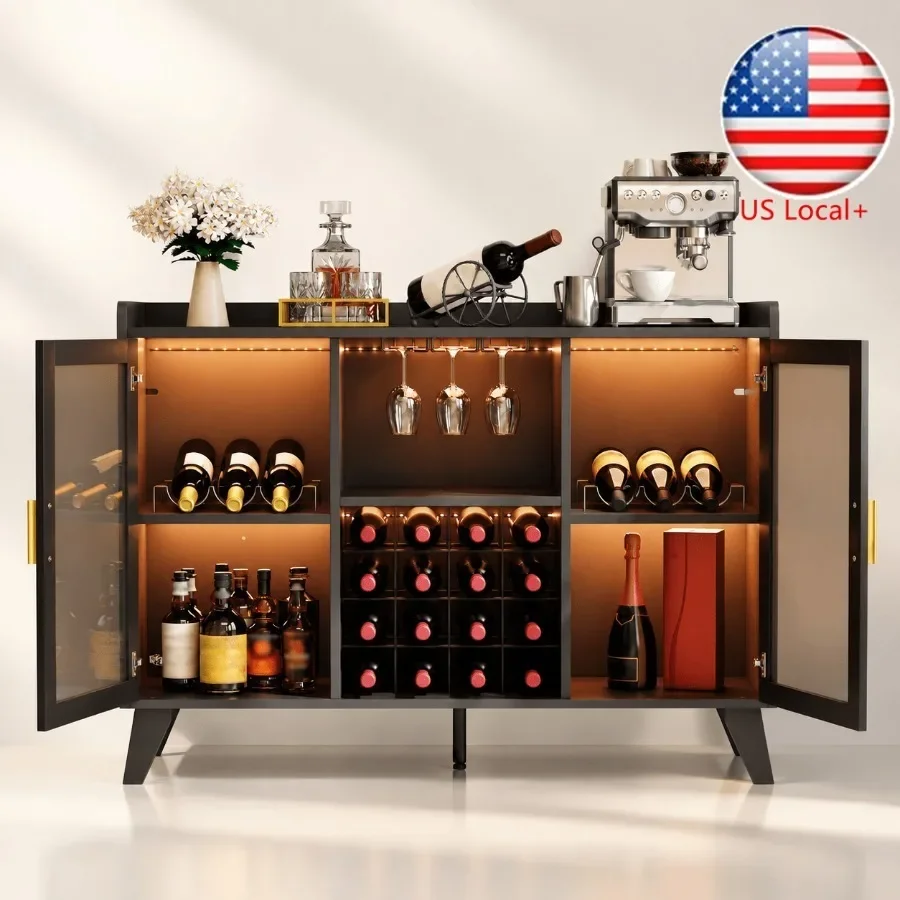 Storage - Mobile bar con luci a LED