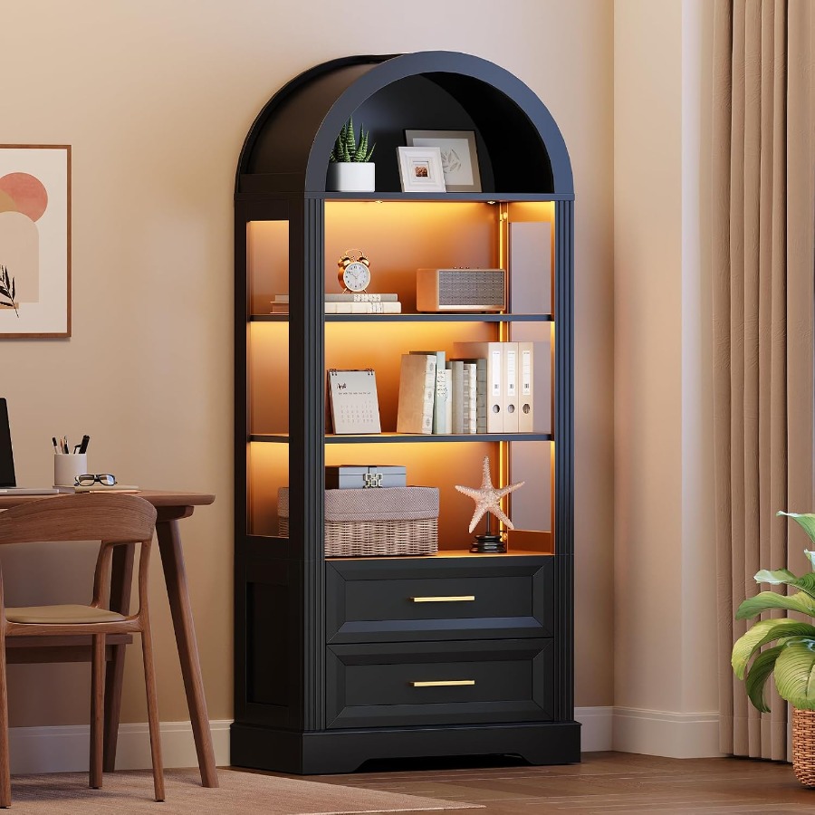 Storage - Vetrina, Libreria Alta ad Arco con