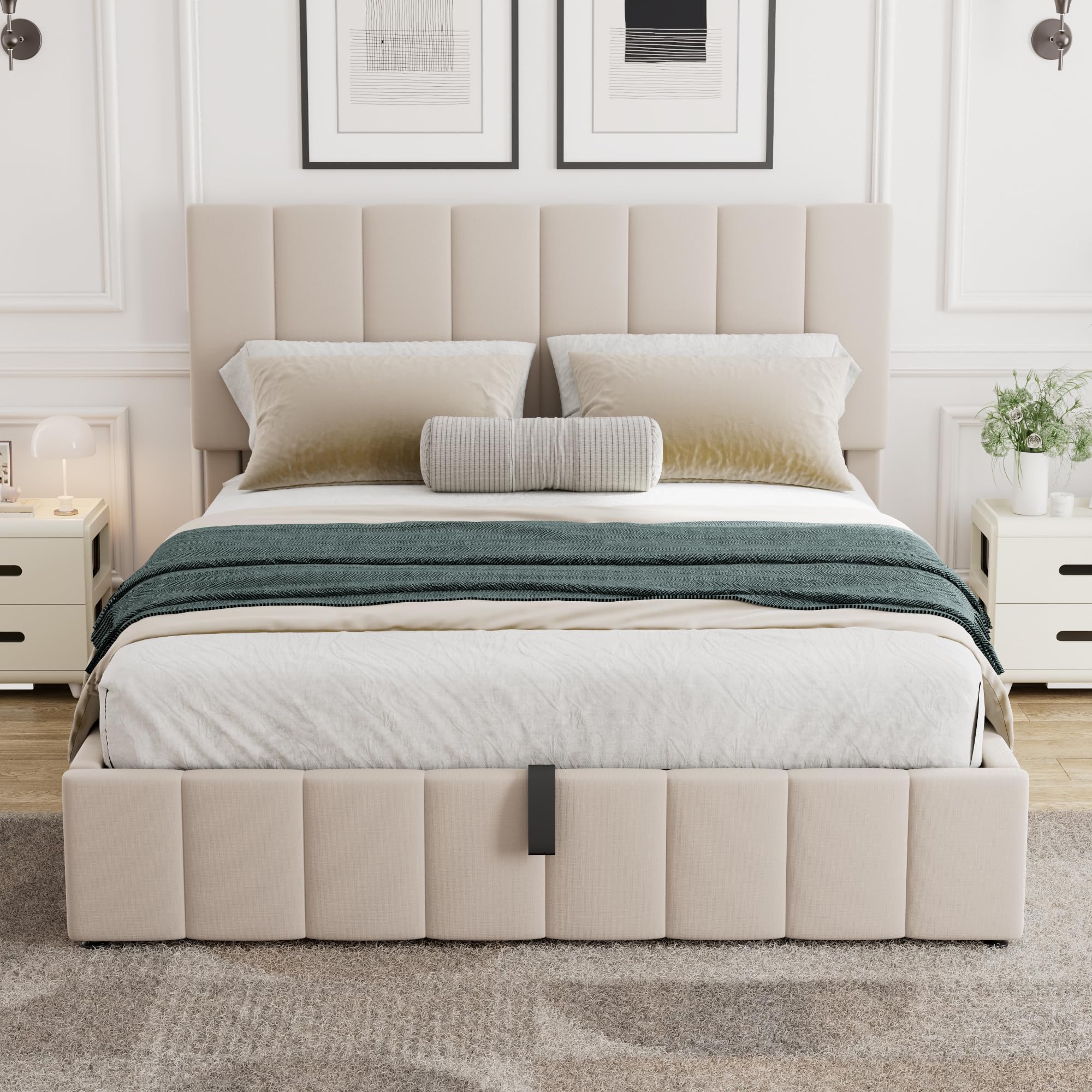 Letto con piattaforma contenit - Gas Lift Storage Bed Hydraulic recensione e prezzo