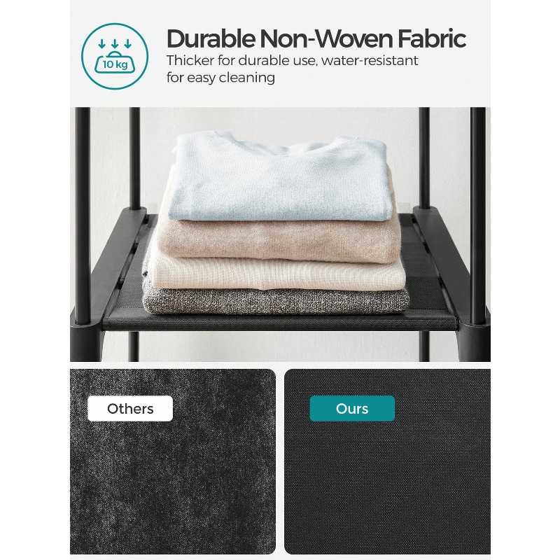 Armadio nero, armadio portatil - Wardrobe Closet Portable Fabric Cover recensione e prezzo
