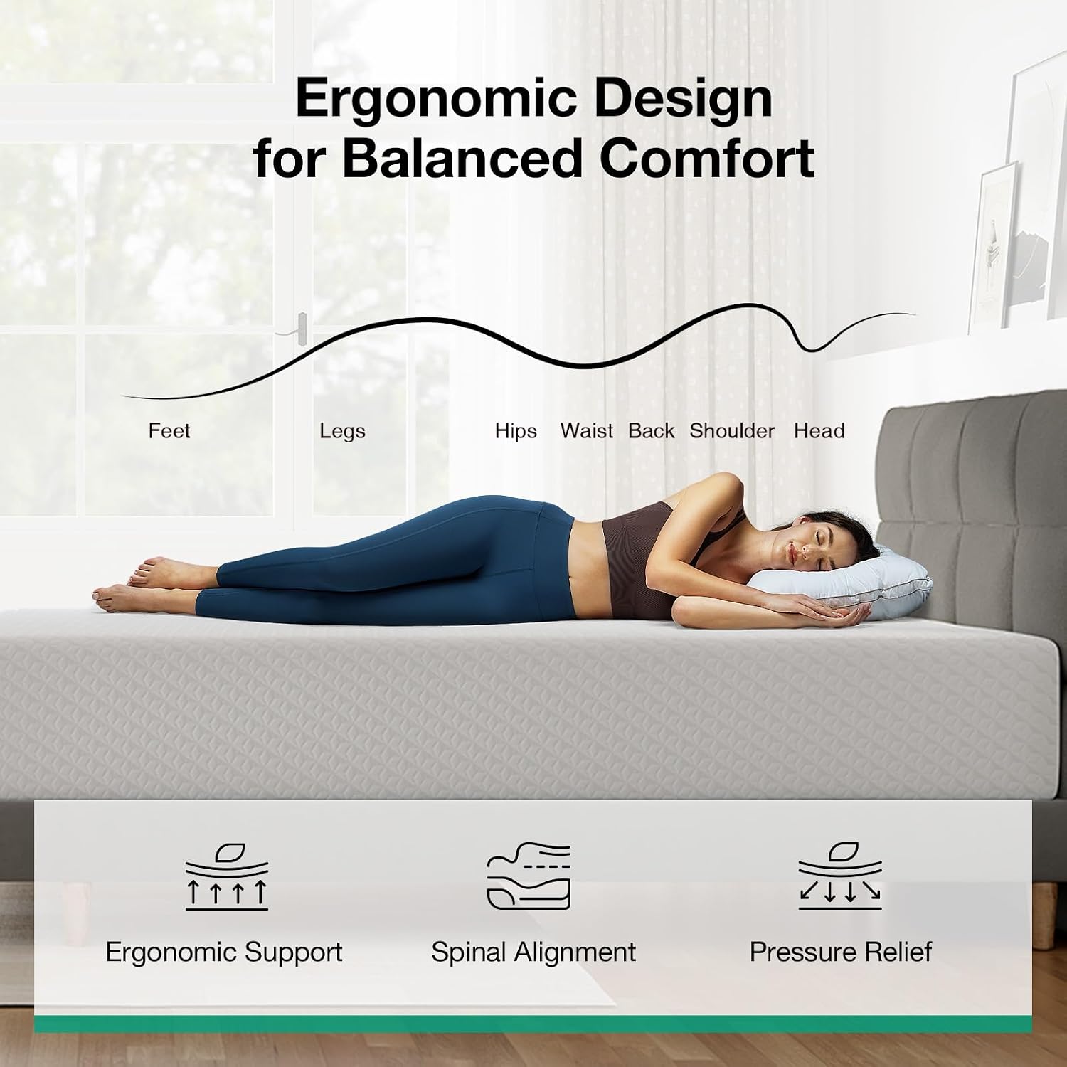 Materasso in memory foam King  - Memory Foam Mattress In A Box Queen recensione e prezzo